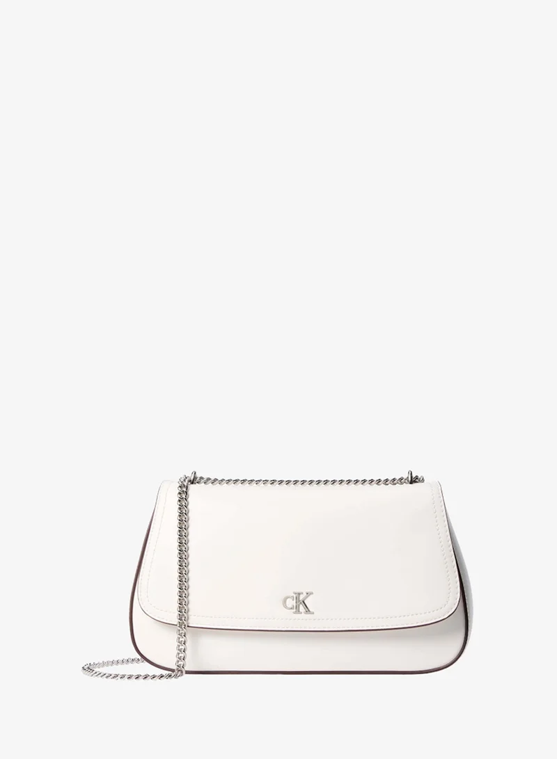 CALVIN KLEIN Monogram Chain Crossbody Bag